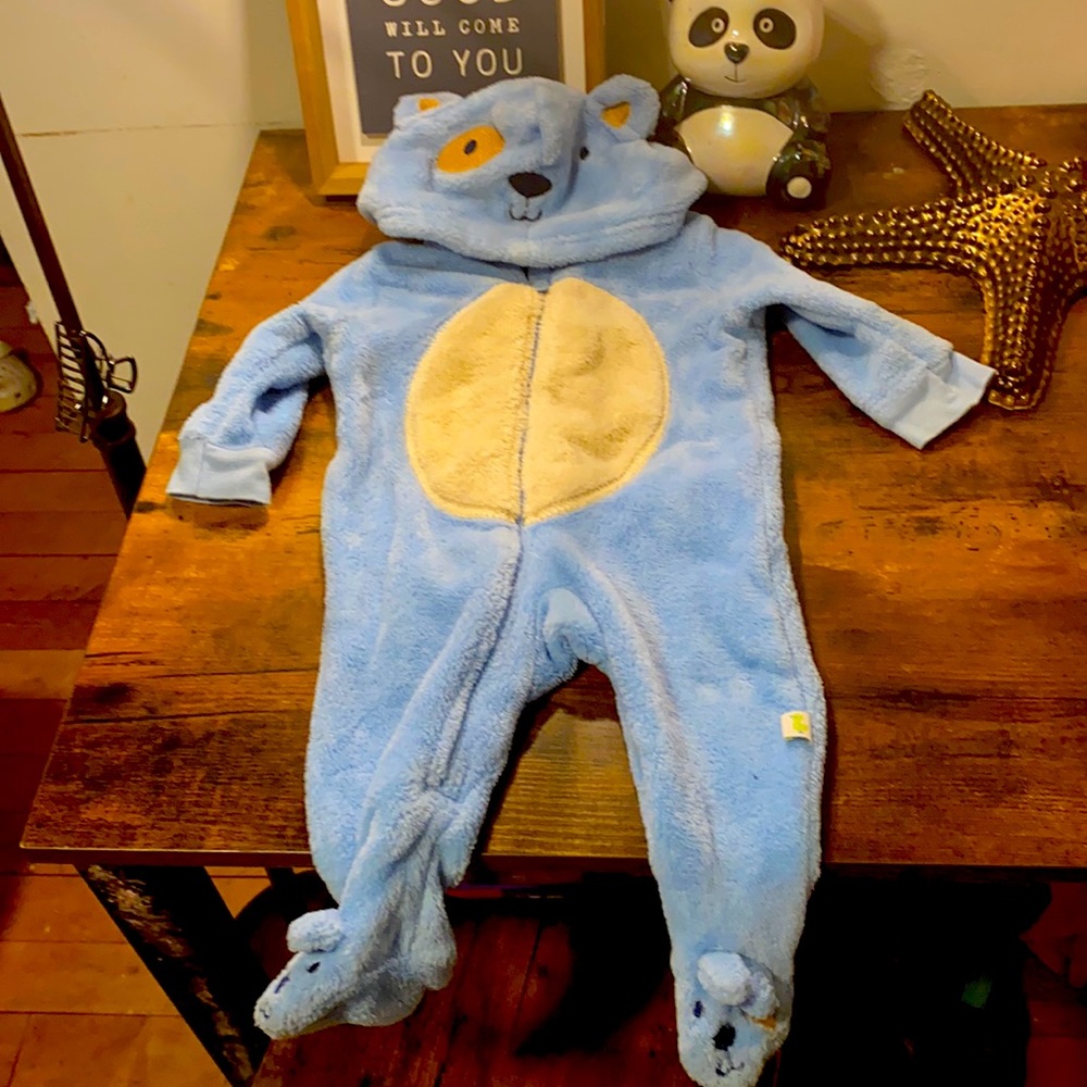 Blue bear footies